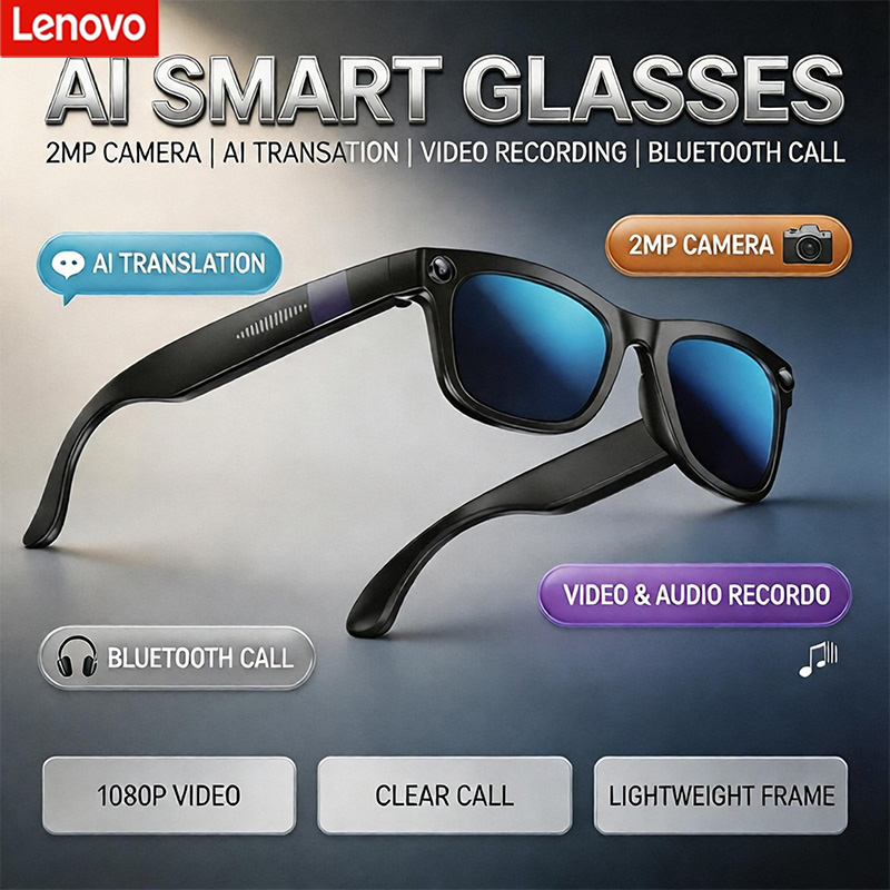 Audio Music For Video - Gafas Inteligentes Bluetooth con IA de