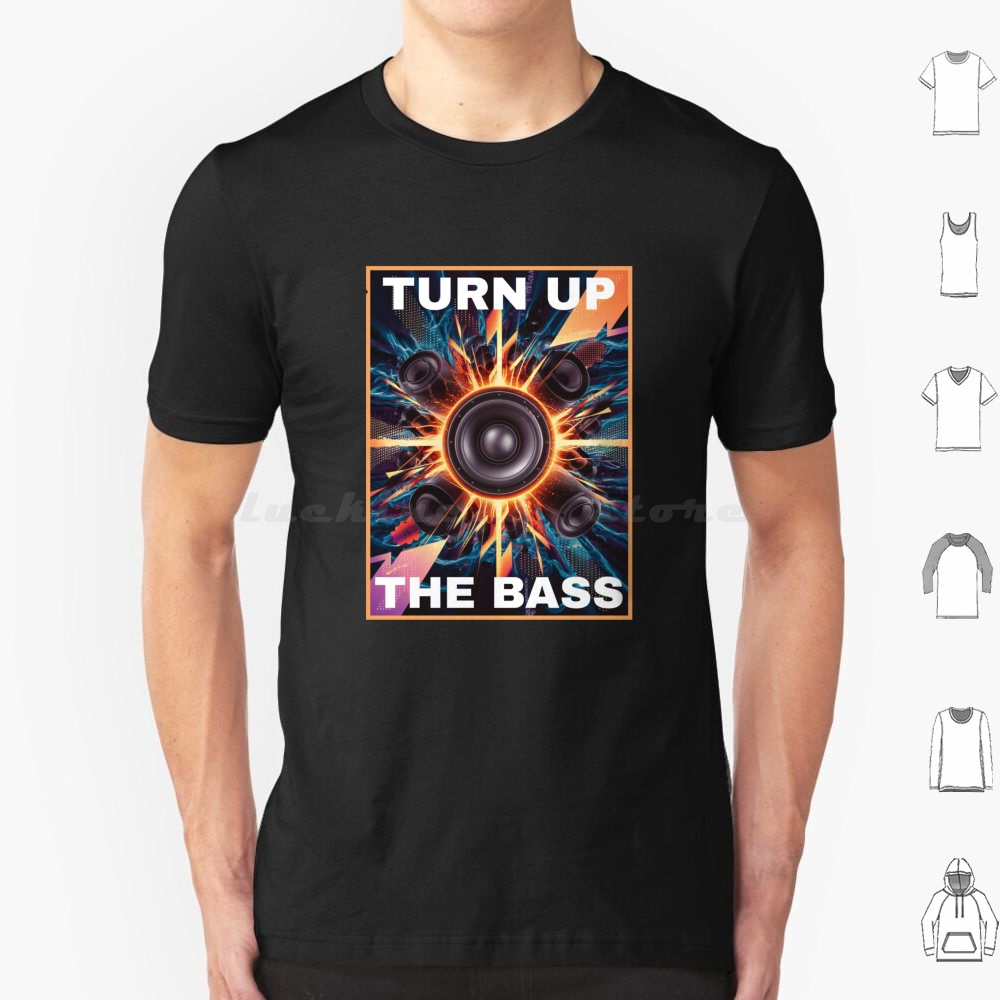 Audio Vibes Music - Camiseta de vuelta hacia arriba el