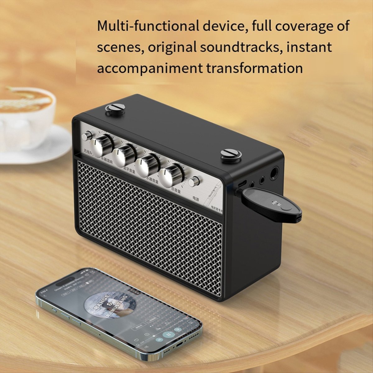 Audio Music Remove - Adaptador receptor de Audio 3,5/6,5mm Aux