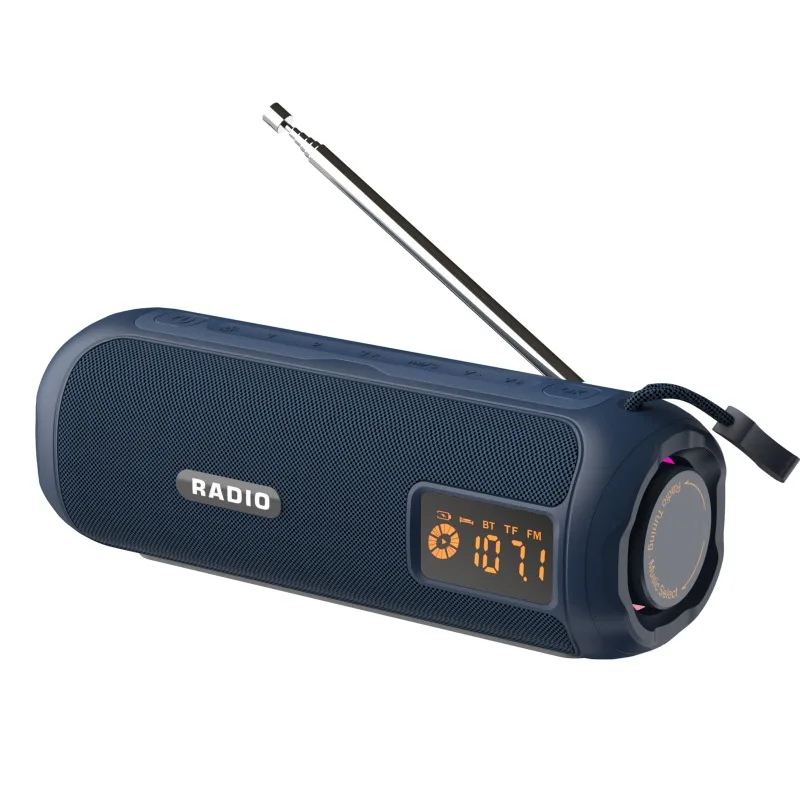 Audio Music Spotify - Altavoz Bluetooth inalámbrico portátil con Radio