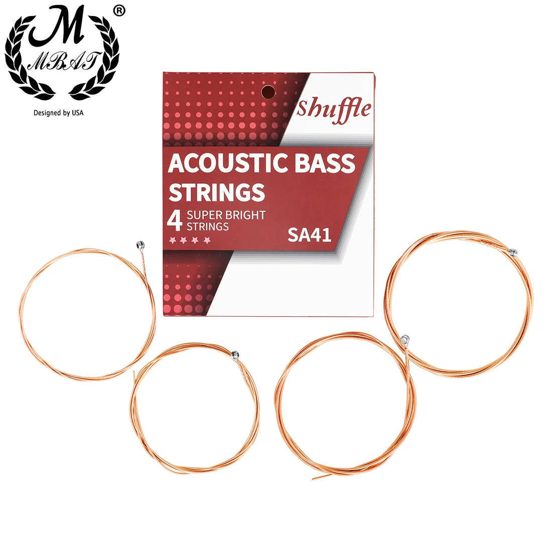 Bass Guitar Strings - M MBAT cuerdas para bajo acústico,