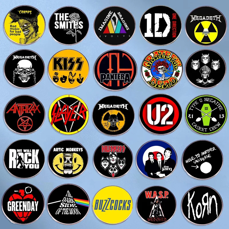 Audio Music Lollipop - Pin de banda de Pop Rock,