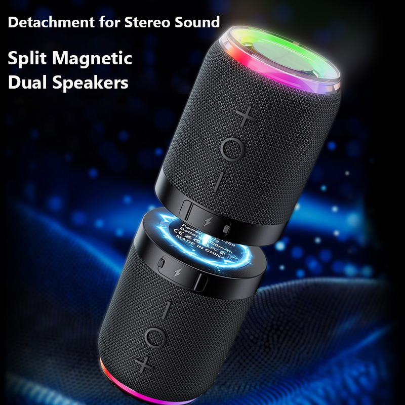 Audio Music Spotify - Altavoz Bluetooth magnético 2 en 1