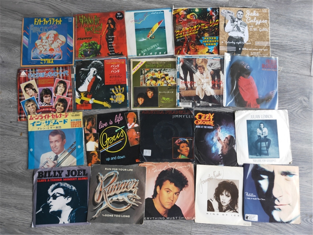 Audio Music Lollipop - Discos de vinilo antiguos de 7