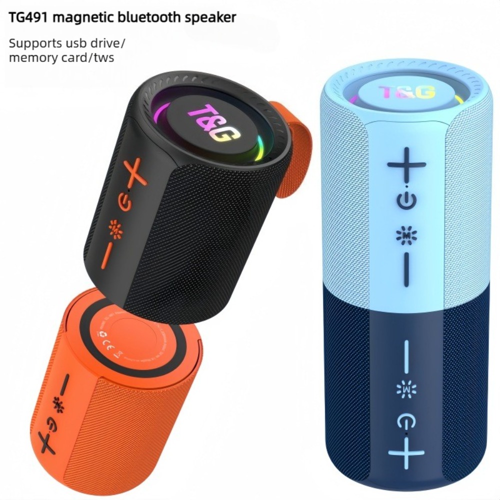 Audio Music Spotify - Altavoz Bluetooth Magnético 2 en 1