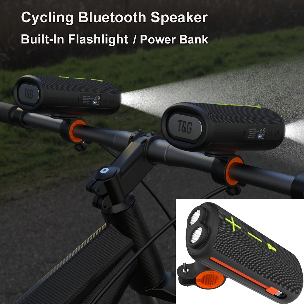 Audio Music Spotify - Altavoz Bluetooth Multifuncional para Ciclismo al