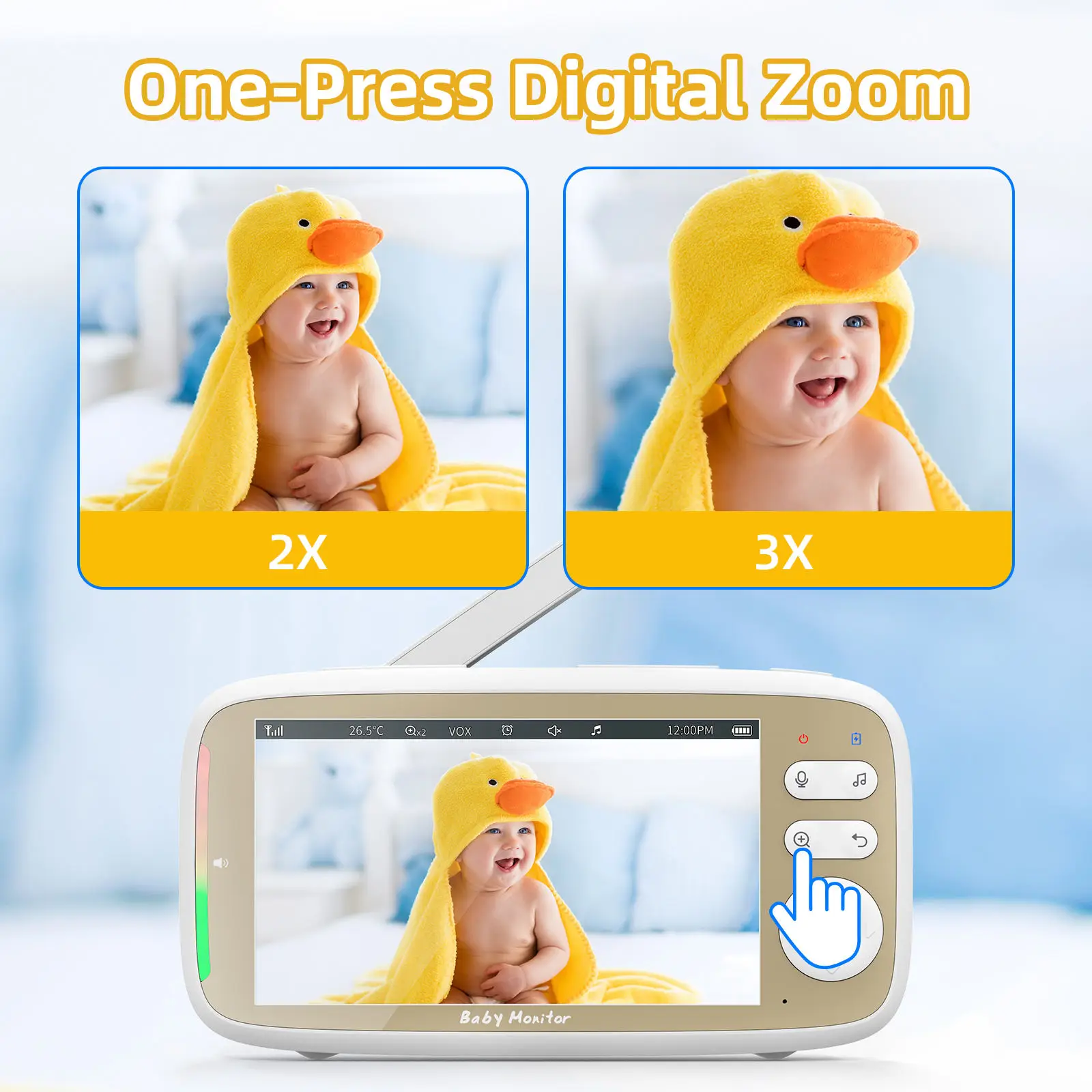 VB803 PRO Baby Monitor,con 2pc - Audio Music For Video reseña y precio