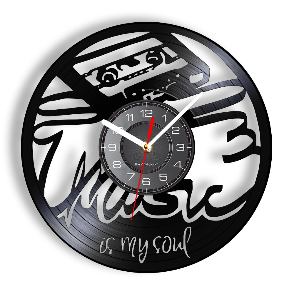 Reloj de Pared con Frase Inspi - Audio And Music Separate reseña y precio
