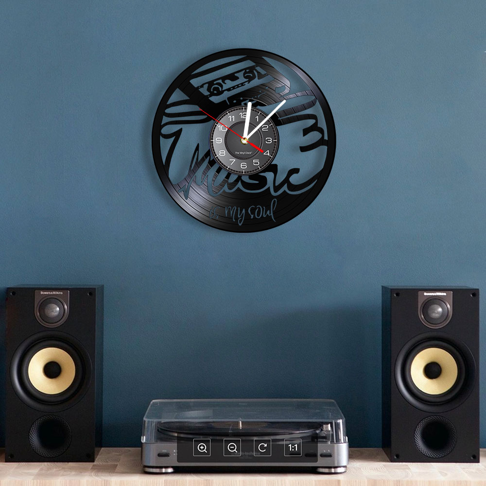 Reloj de Pared con Frase Inspi - Audio And Music Separate reseña y precio