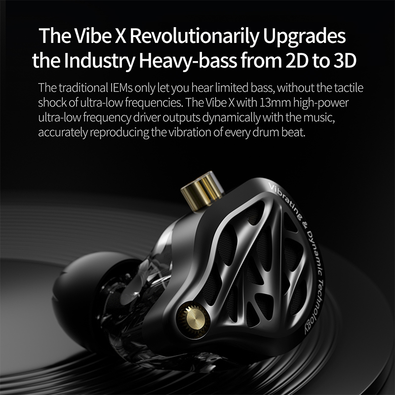 Audífonos KZ Vibe X con Vibrac - Audio Vibes Music reseña y precio