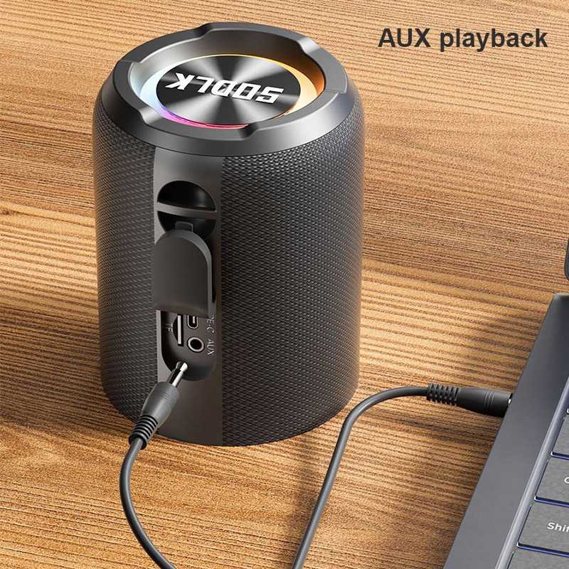 SODLK TX9 Altavoz Bluetooth di - Audio Music Spotify reseña y precio