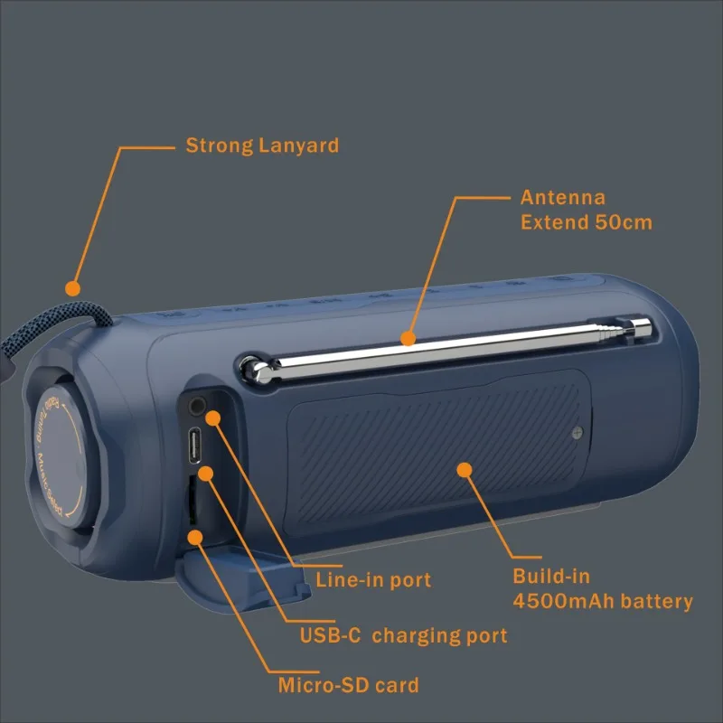 Altavoz Bluetooth inalámbrico  - Audio Music Spotify reseña y precio