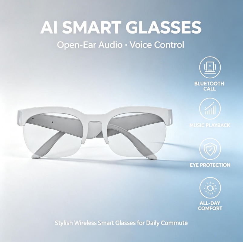 Gafas de Sol Inteligentes 2026 - Audio Music For Video reseña y precio