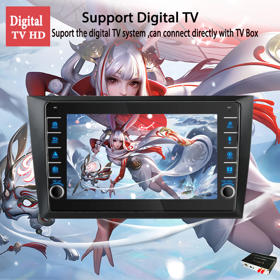8G Ram 128GB Autoradio vídeo A - Audio Music Network reseña y precio