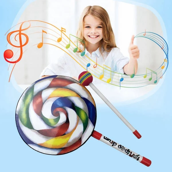 Tambor con forma de piruleta p - Audio Music Lollipop reseña y precio