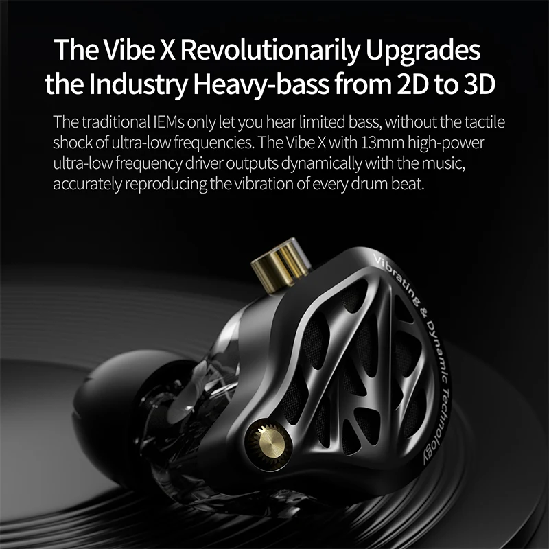 Auriculares KZ Vibe X con vibr - Audio Vibes Music reseña y precio