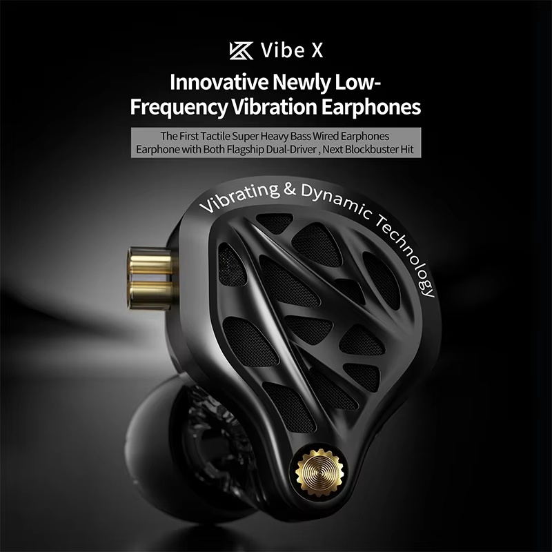 Audífonos Kz Vibe X con vibrac - Audio Vibes Music reseña y precio