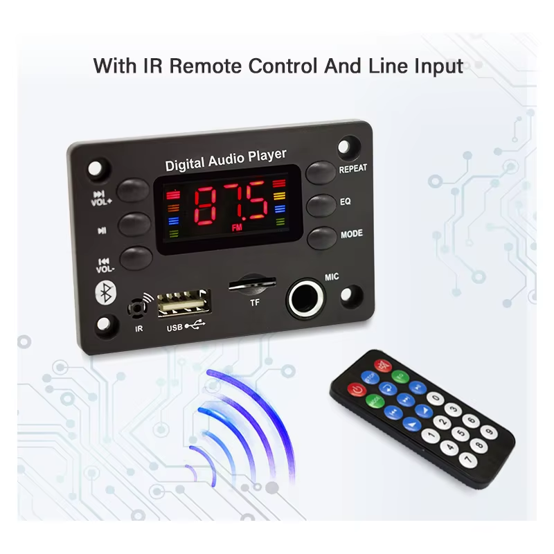 KEBIDUMEI DC 12V Bluetooth 5.0 - Audio Music Wave reseña y precio