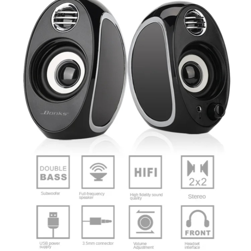Altavoz pequeño para ordenador - Audio Music Spotify reseña y precio