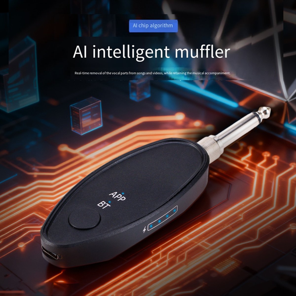 Adaptador receptor de Audio pu - Audio Music Remove reseña y precio