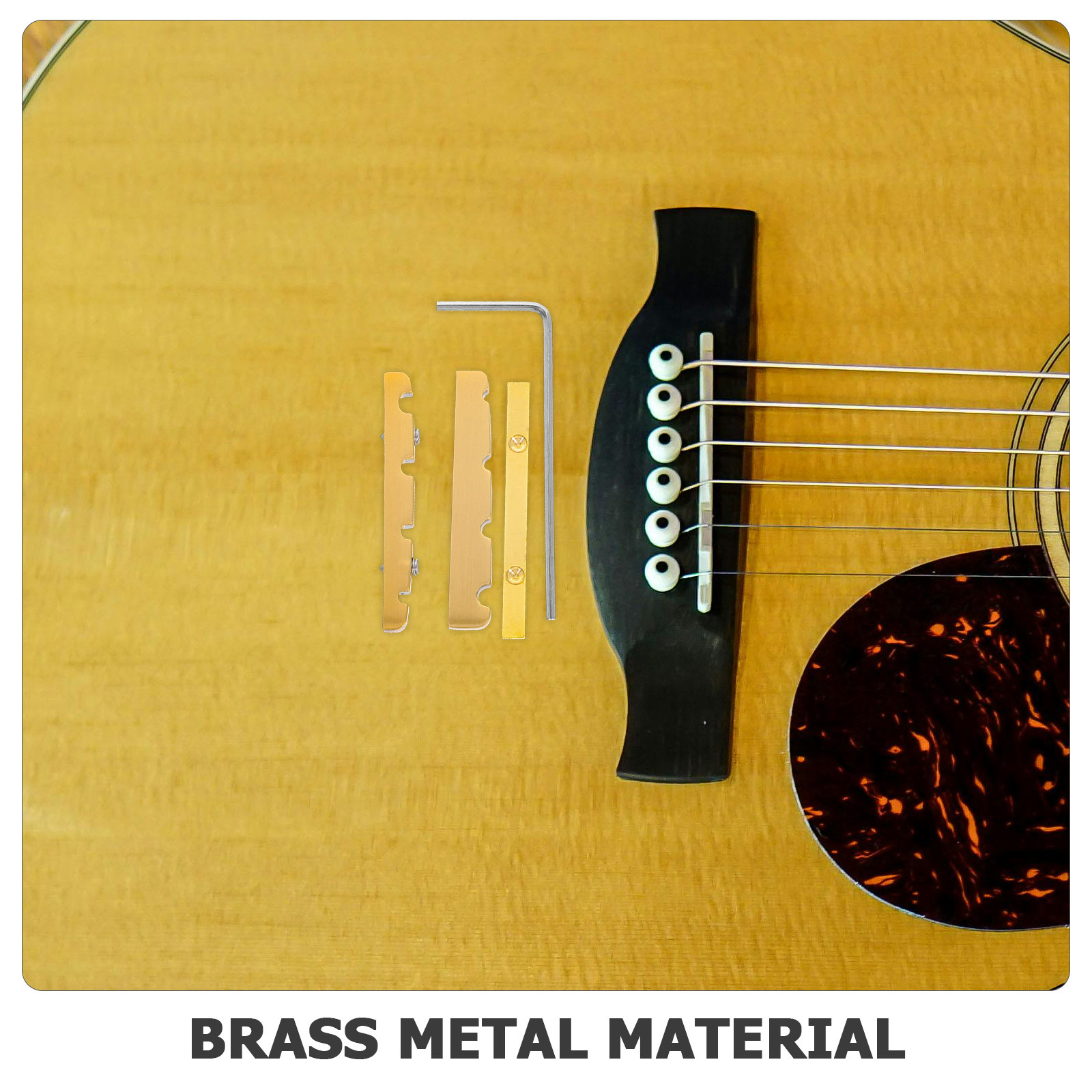 1 Juego de accesorios de hardw - Bass Guitar Strings reseña y precio