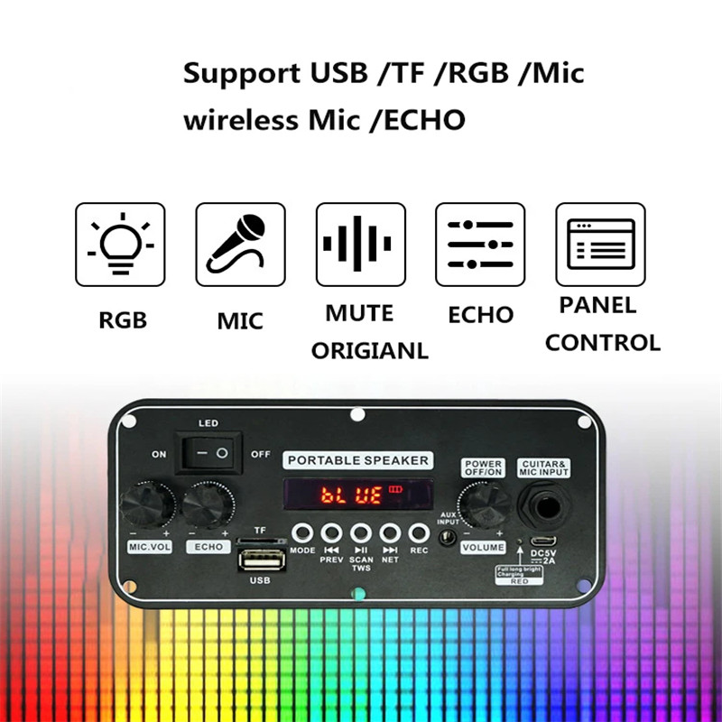 Placa decodificadora DC 5V Blu - Audio Music Wave reseña y precio