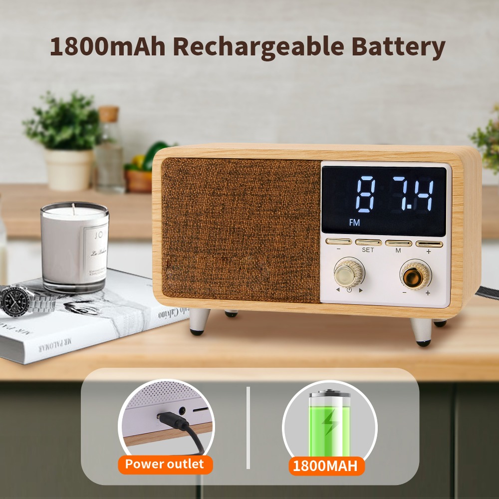 Radio FM Multifuncional RD-X9, - Audio Music Spotify reseña y precio