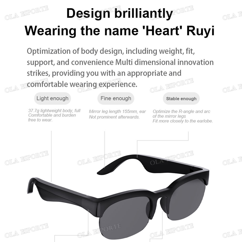 Nuevas Gafas Inteligentes con  - Audio Music For Video reseña y precio