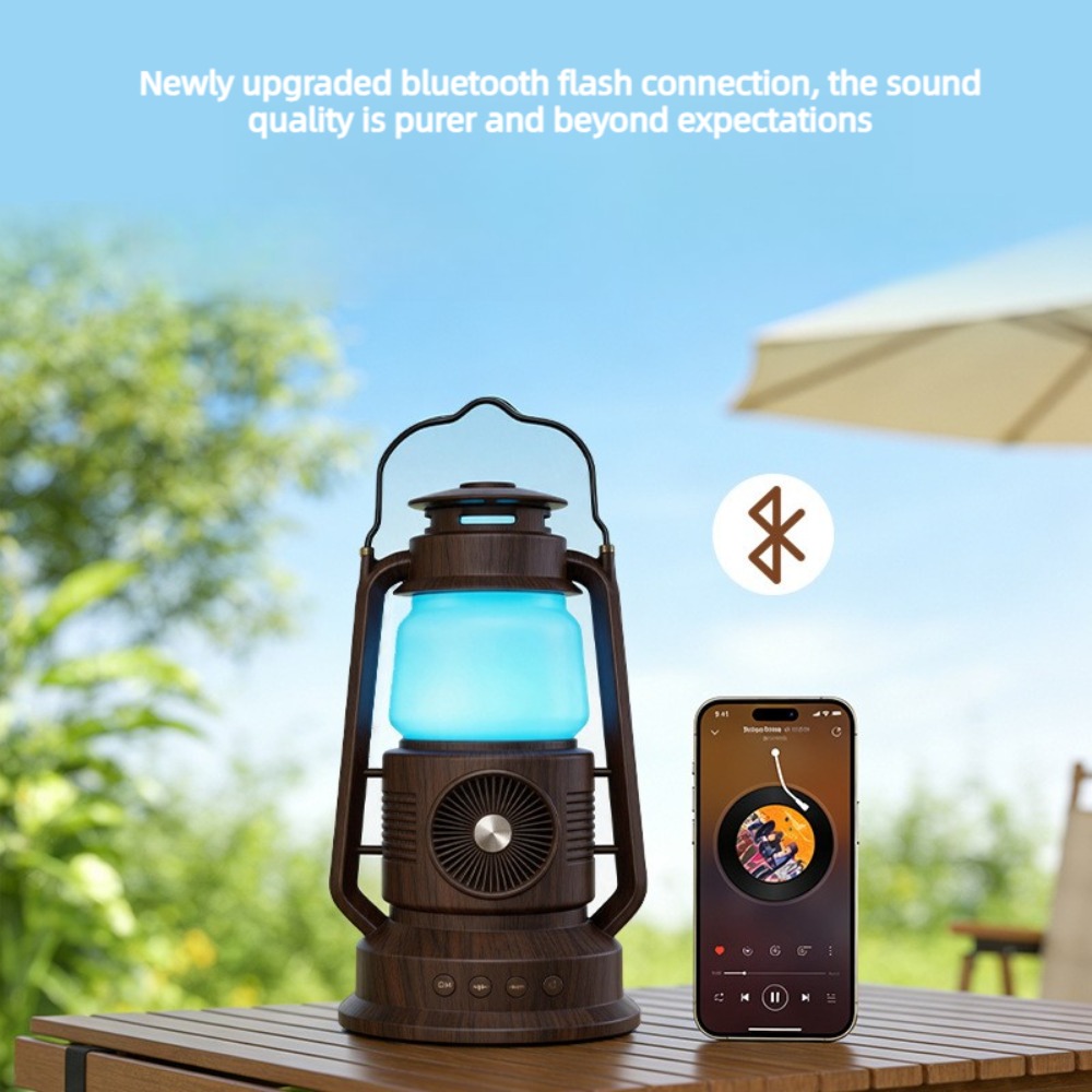 Altavoz Bluetooth con Linterna - Audio Music Spotify reseña y precio