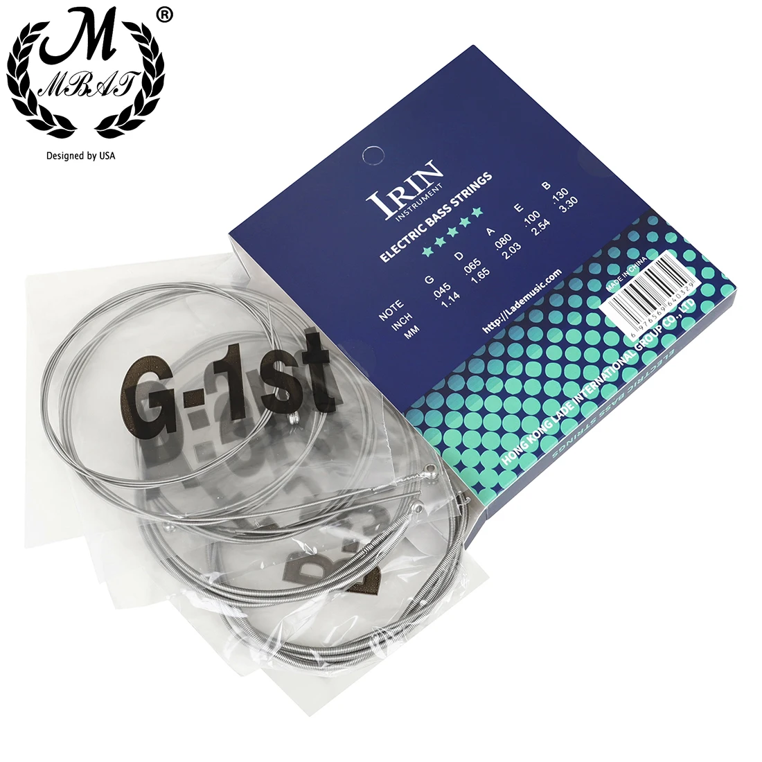M MBAT-bajo eléctrico de 5 cue - Bass Guitar Strings reseña y precio