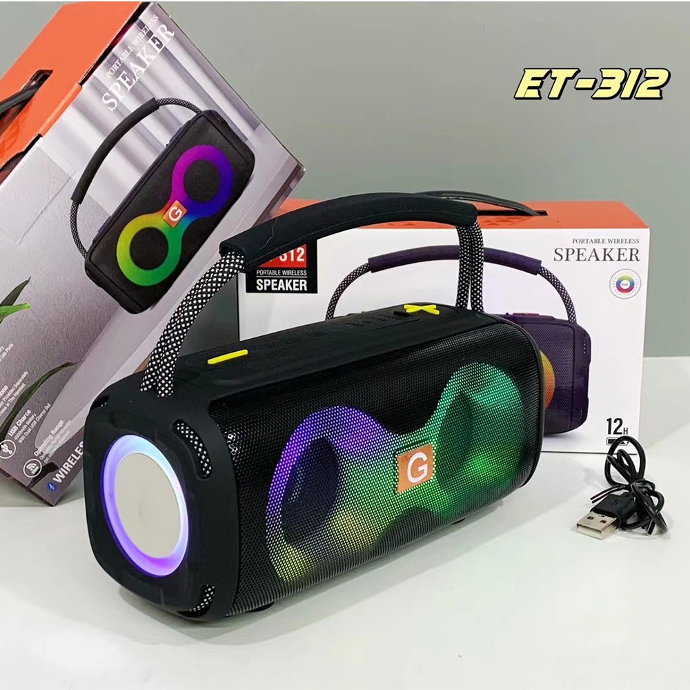 Altavoz Bluetooth ET-312 Portá - Audio Music Spotify reseña y precio