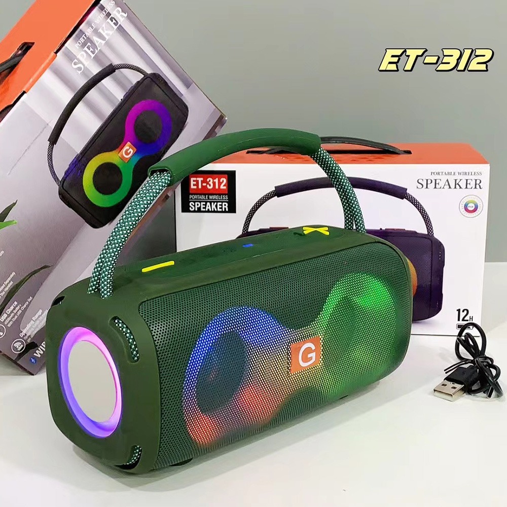 Altavoz Bluetooth ET-312 Portá - Audio Music Spotify reseña y precio