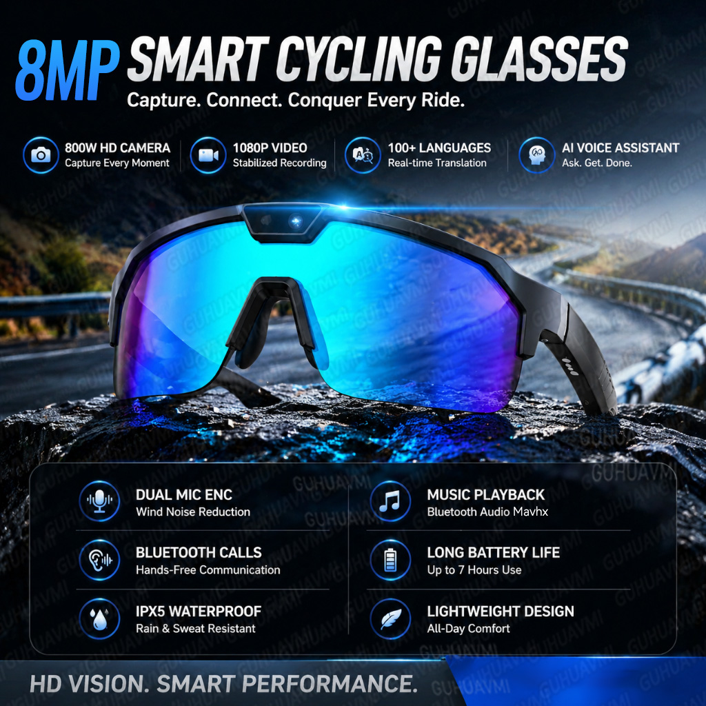 Nuevas Gafas Inteligentes POV  - Audio Music For Video reseña y precio