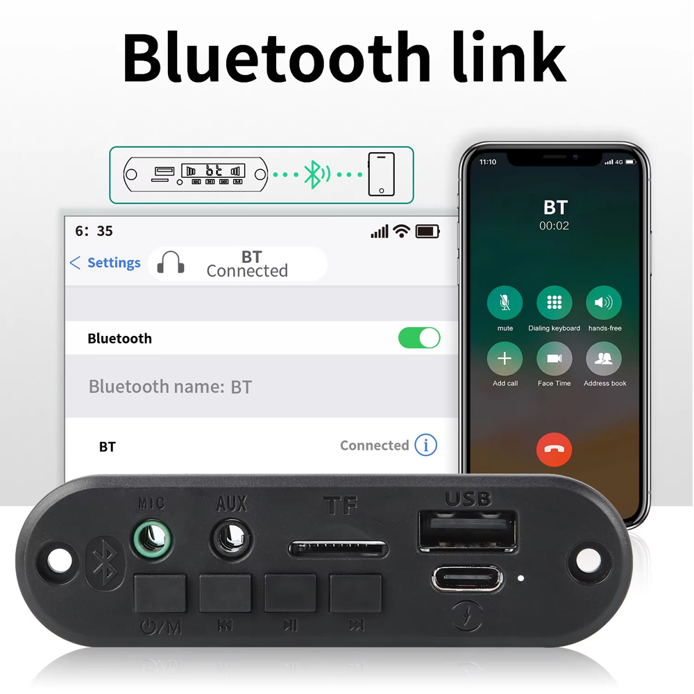 KEBIDU - Placa Decodificadora  - Audio Music Wave reseña y precio