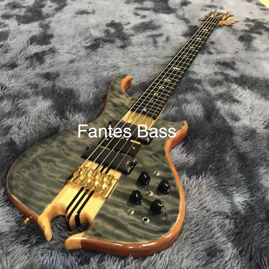 Bajo eléctrico de 5 cuerdas Cu - Bass Guitar Strings reseña y precio